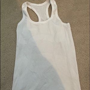 Racerback tank top